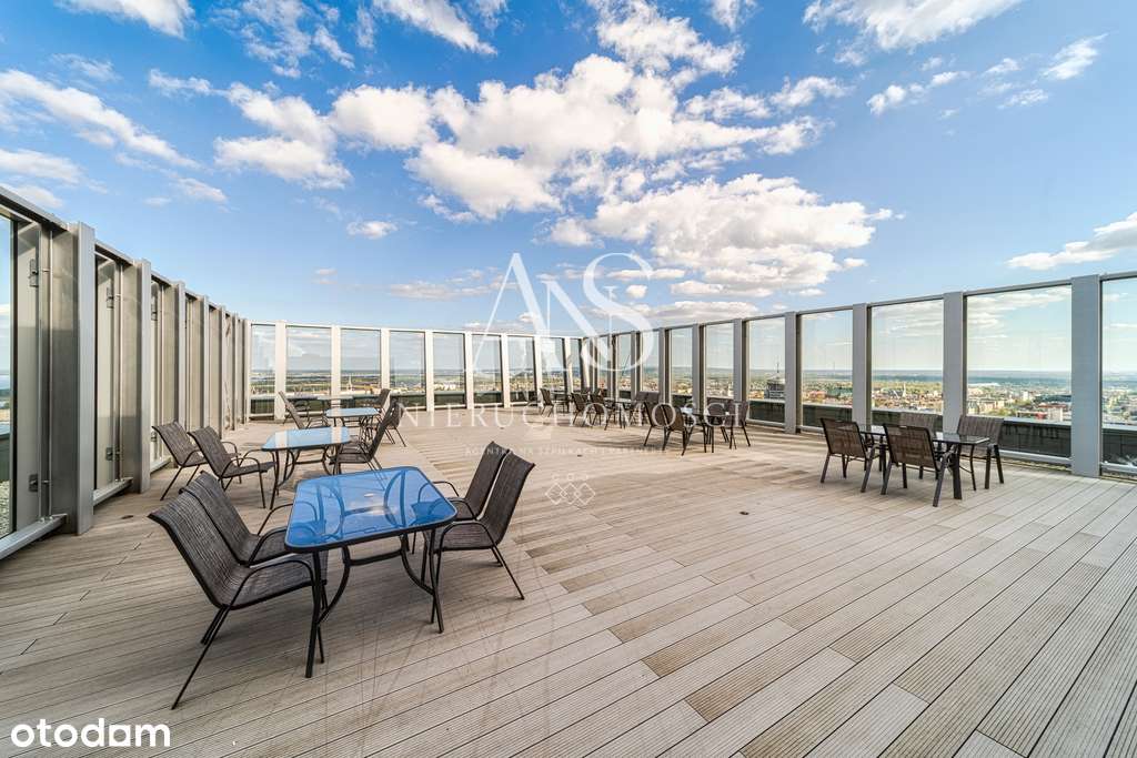 Apartament w Hanza Tower | 21p. | 3 pok.-7