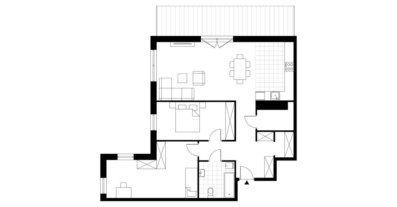 Panorama 3 Stawy | mieszkanie 3-pok. | 7.B73 - Pełny obrazek: 4/9