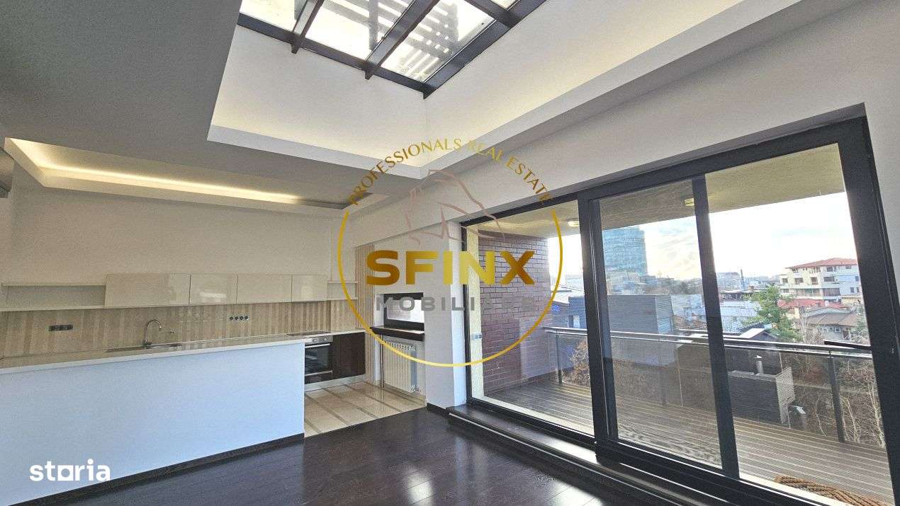 Penthouse duplex spectaculos Primaverii Herastrau 255 mp parcare - Imagine principală: 5/19