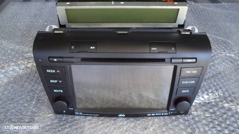 Radio GPS para MAZDA 3 ano 2005 a 2010 - 5