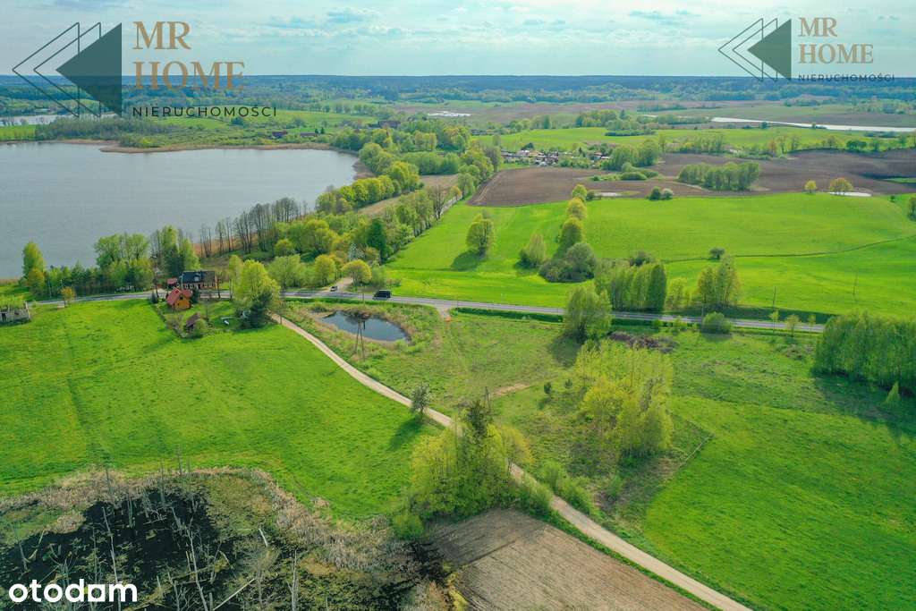 Budowlana działka ze stawem pod Mikołajkami-4