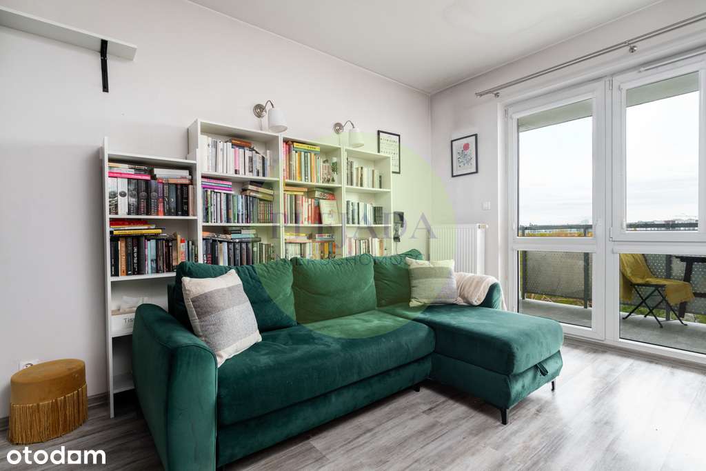 3pok, duży salon, balkon, piękna kuchnia, park&PKP-8