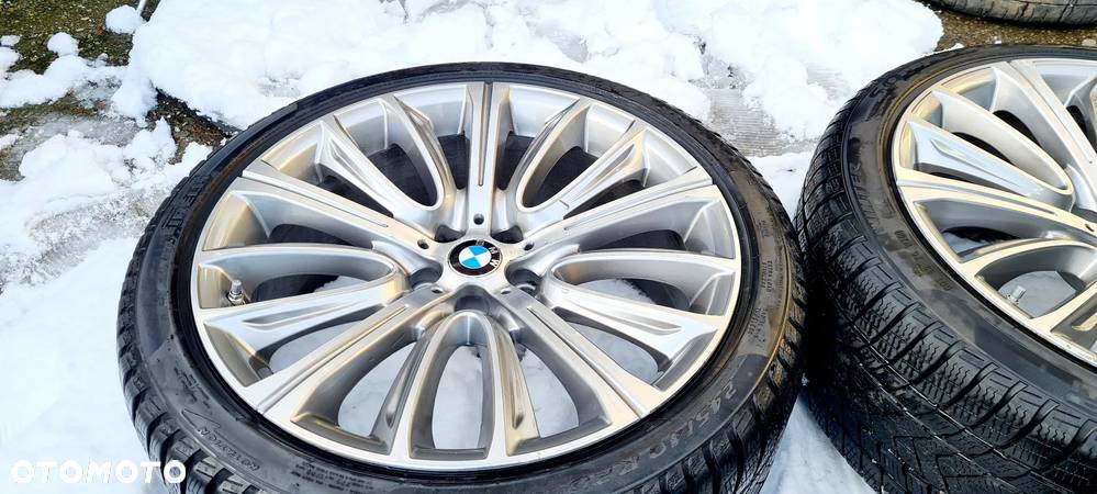 Bmw seria 7 X  G11 G12 G32 G01 G02 G20 G30 alufelgi 20 styling 628 opony zimowe pirelli 5x112 8.5" 10" run flat - 8