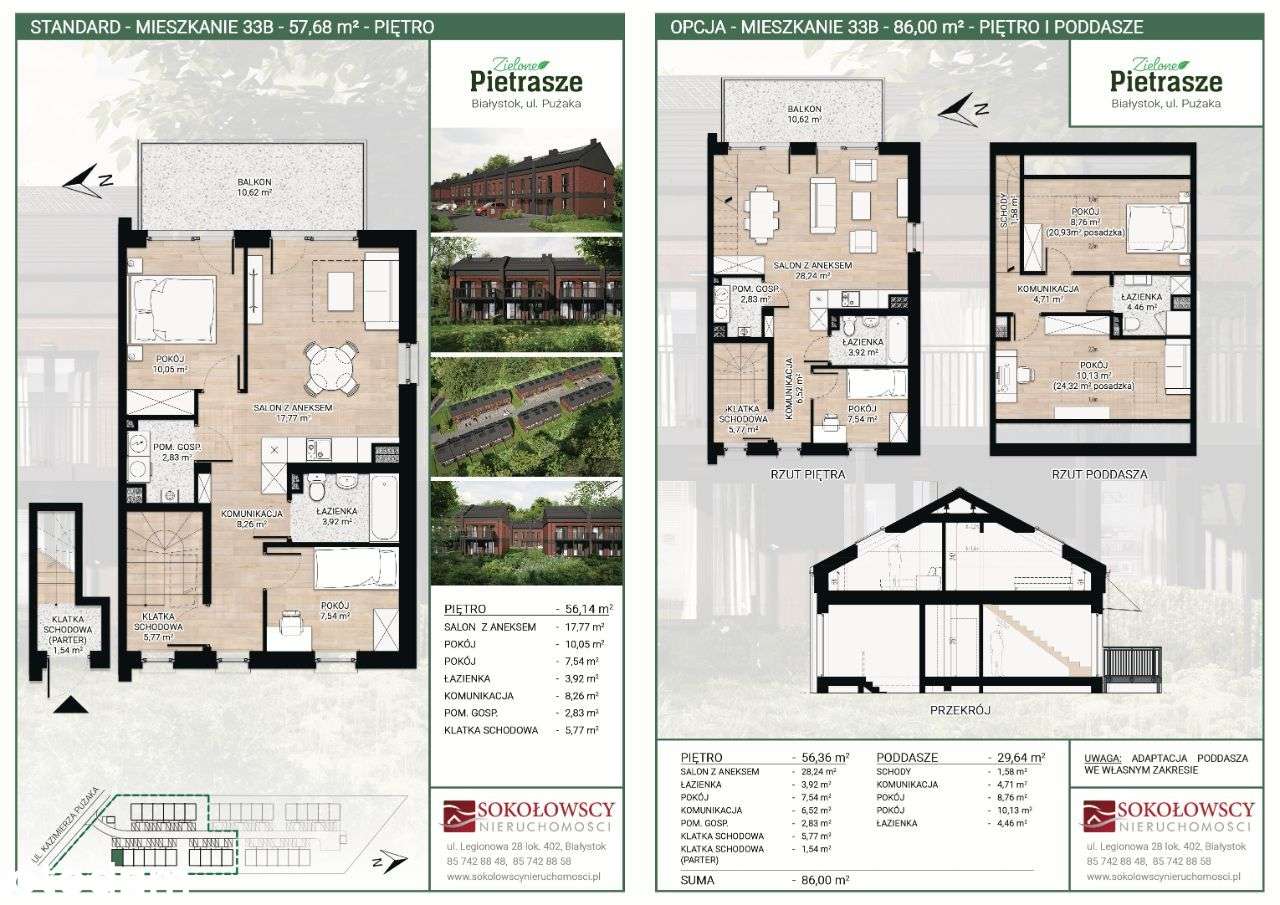 Mieszkanie 51, 95 m, Jaroszówka, ogród 145 m2-9
