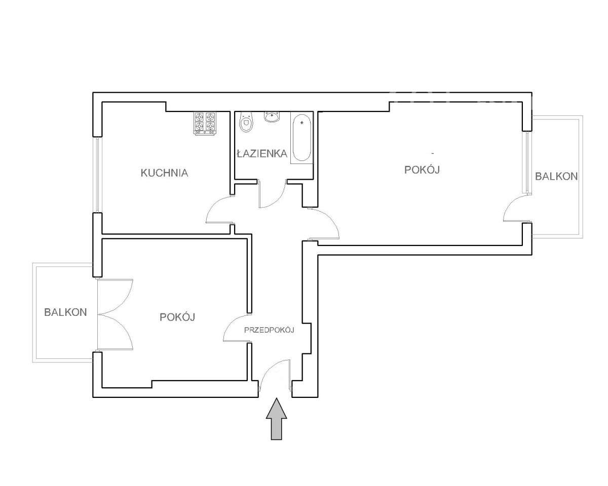 Ujazdów | kamienica 1938 | 56 m² | możliwość 3 pok-11