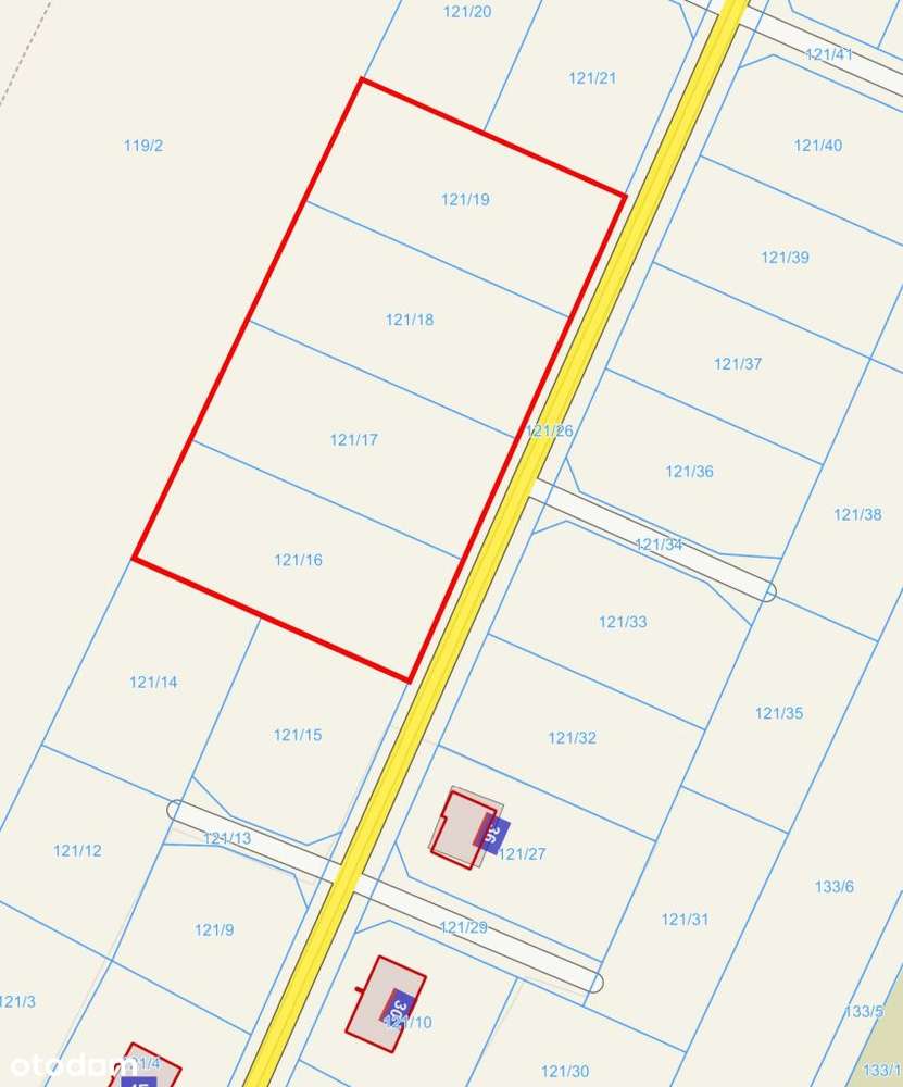 Duża Działka Budowlana Barczyzna | Cicha Enklawa | - Pełny obrazek: 5/10