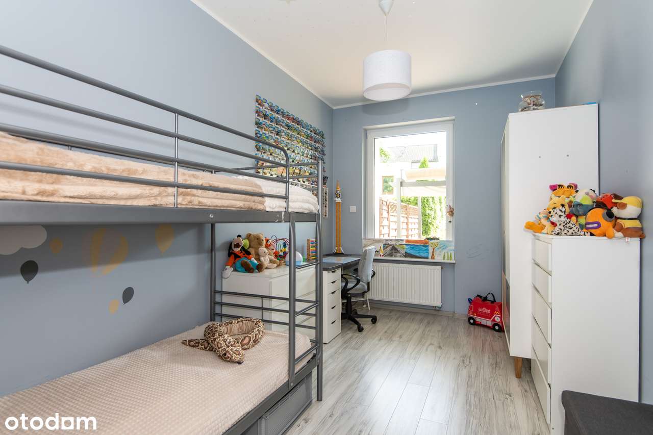 parterowe M-3 w skrajnym szeregowcu - duży ogród – Biedrusko-4