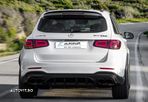 Difuzor bara spate Mercedes GLC X253 SUV Facelift (2019+) AMG Black Look - 3