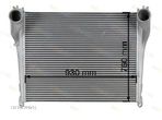 CHŁODNICA POWIETRZA INTERCOOLER MERCEDES ACTROS MP4 9605000002 A960500002 9605000502 A9605000502 9605000702 A9605000702 9615000002 - 2