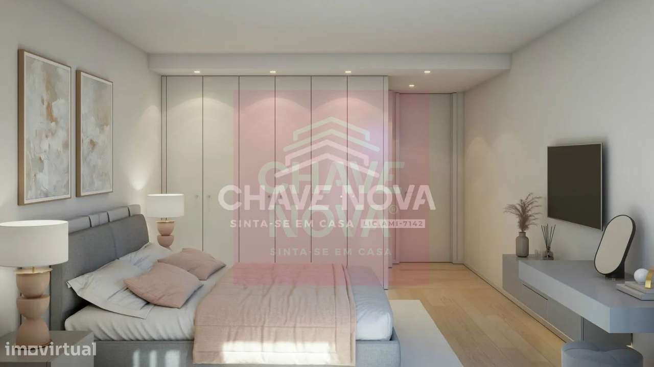 Apartamento T1+1 Novo c/ Lugar de Garagem em Mafamude -GN/02333/MH - Grande imagem: 2/16