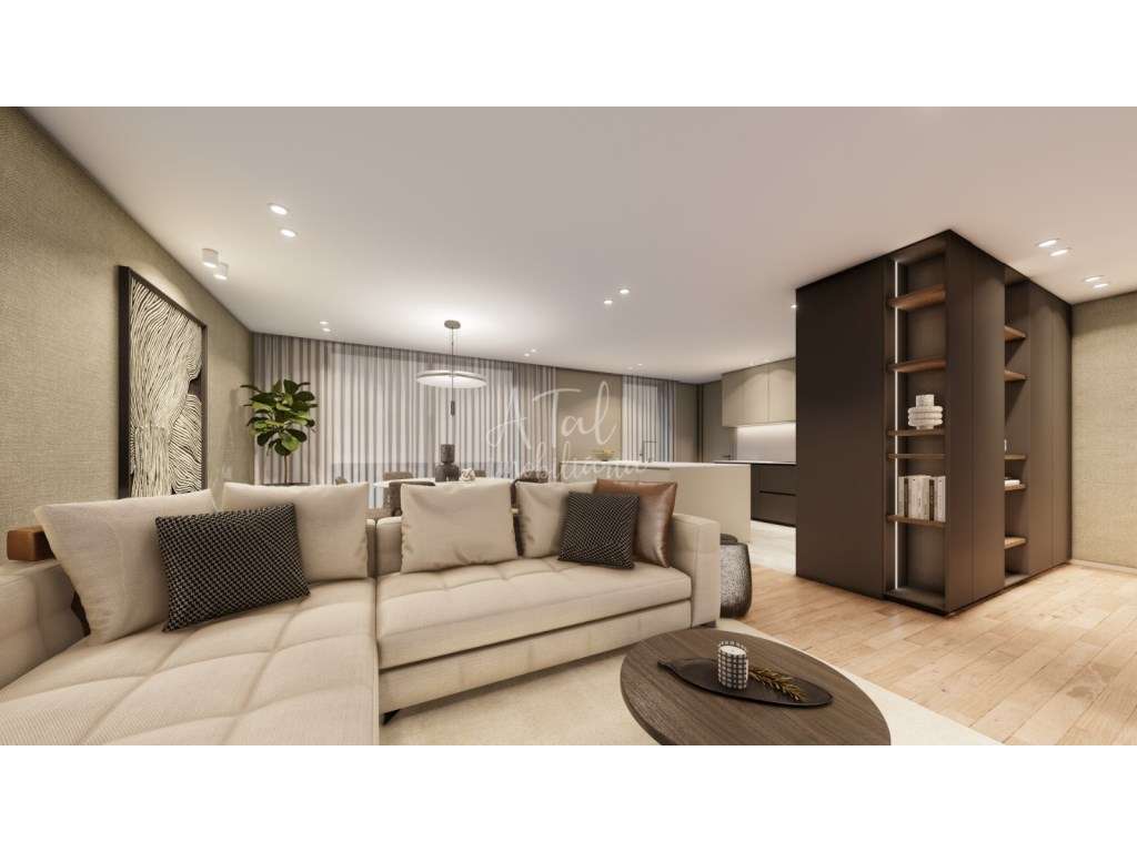 Apartamento T3 de Luxo com Terraços e Vistas Incríveis-5