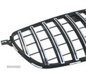 GRELHA PARA MERCEDES CLASSE GLE W166 15-19 GT-R PANAMERICANA PRETO CROMADO - 2