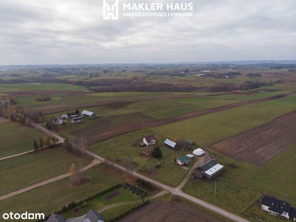Siedlisko z rozpoczętą budową domu-Przejma Wysoka.-6