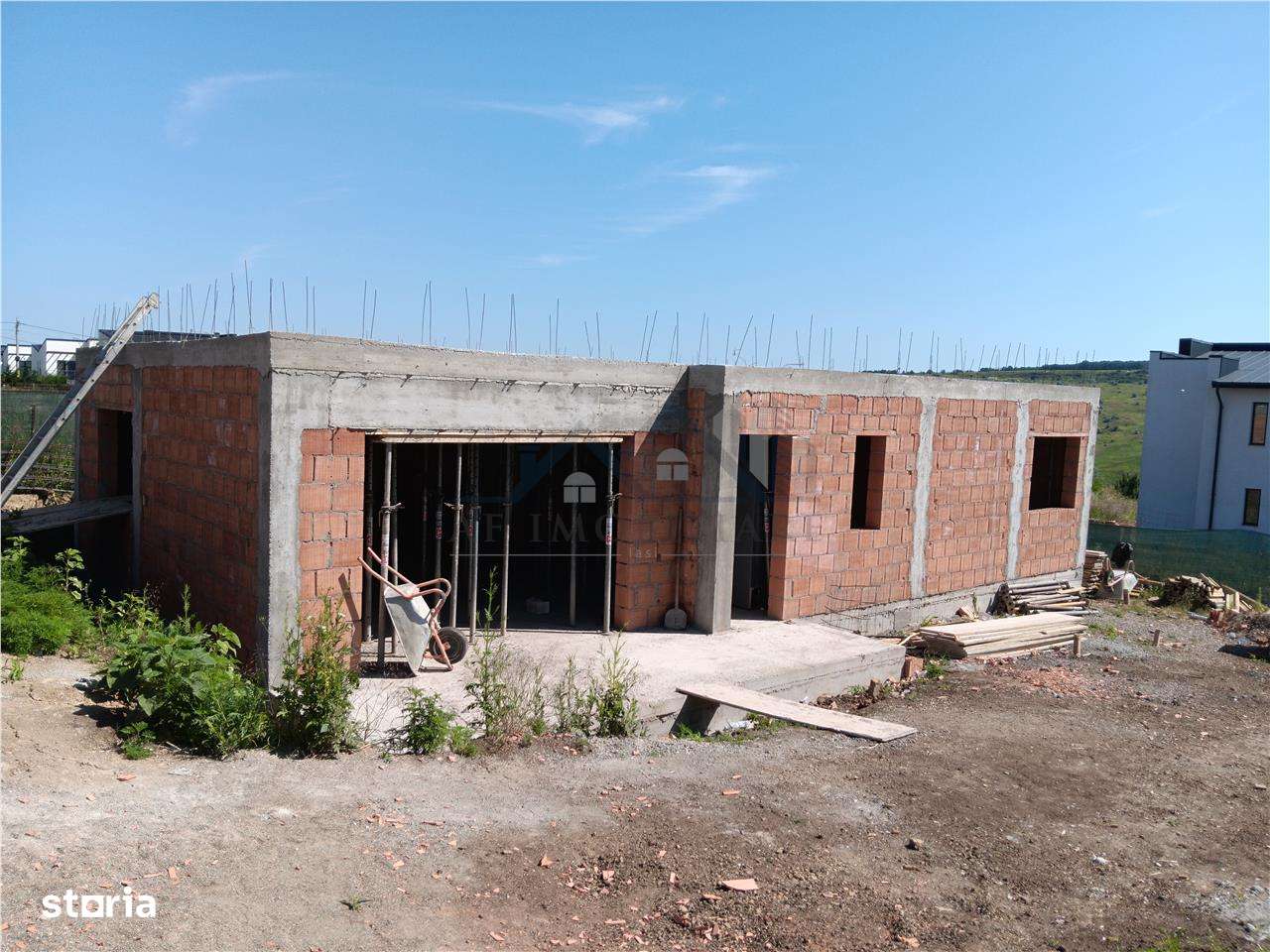 Valea Lupului CASA PARTER 4cam sc=115mp TEREN 380mp toate utilitatile - Imagine principală: 4/12