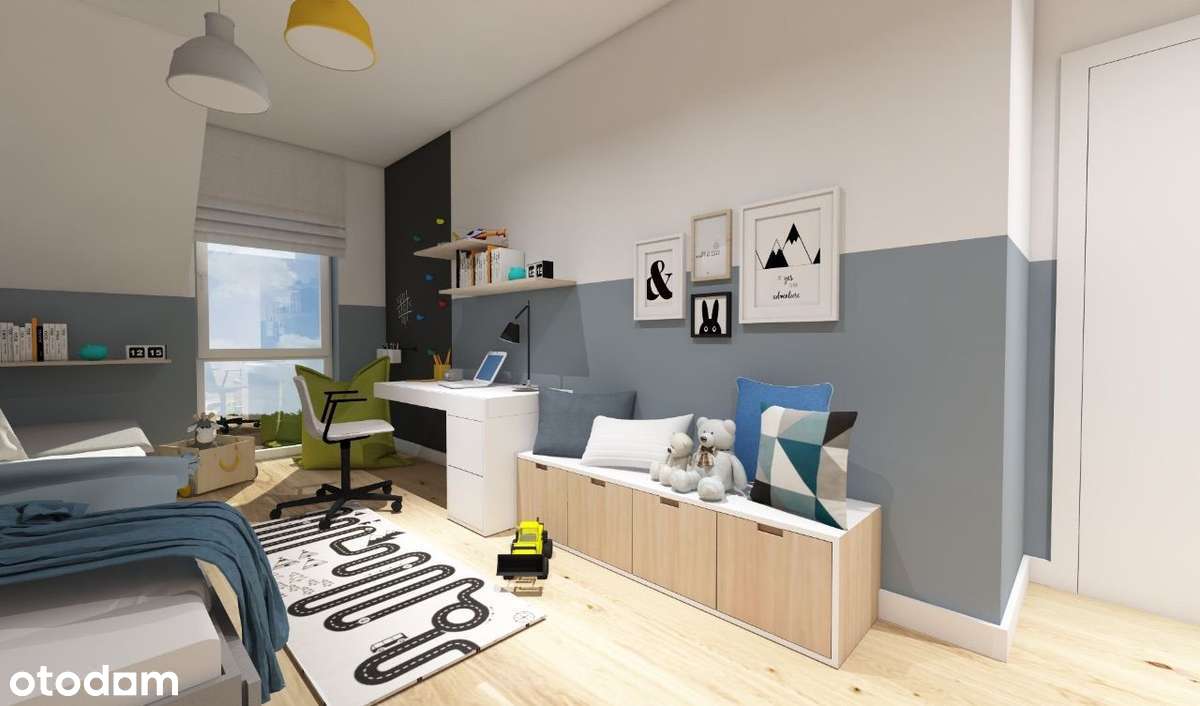 DOM w zabudowie bliźniaczej z garażem - DUŻY OGRÓD - Pełny obrazek: 4/20