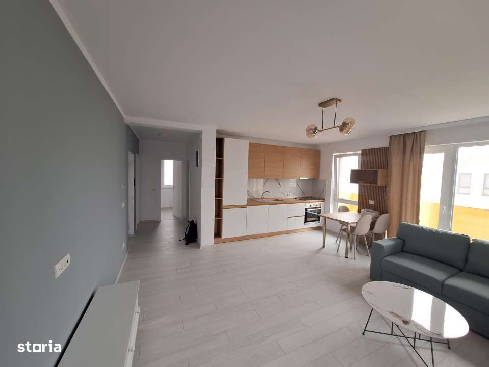 Apartament 2 camere in Giroc- proiect verde + panuori solare-mobilat s-2