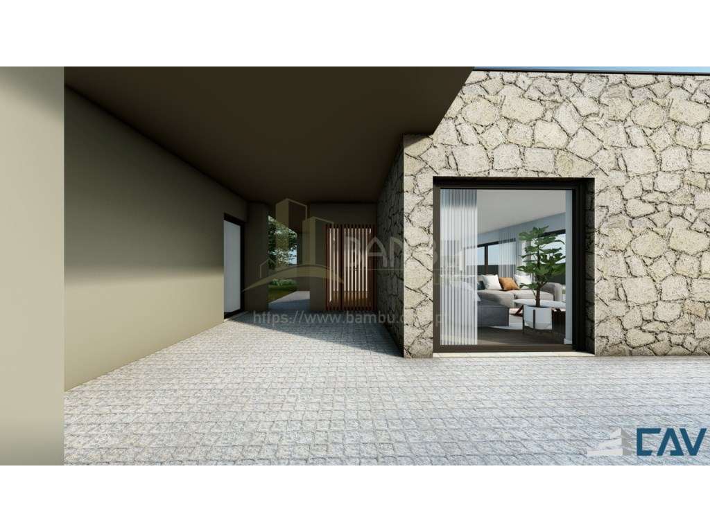 Moradia T3 de Arquitetura Moderna com Piscina - Em Construção-6