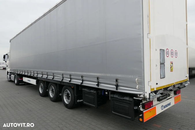 MAN TGX 510 / GX / RETARDER / LOWDECK / + KRONE MEGA CURTAIN / 2021 - 9