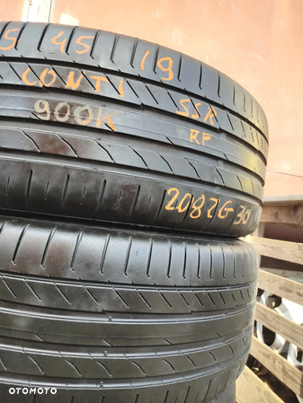 235/45R19 Opony Letnie Lato Continental ContiSportContact 5 SSR MOE 4,5mm Legnica ALU-RAD 235/45 5-6mm - 13