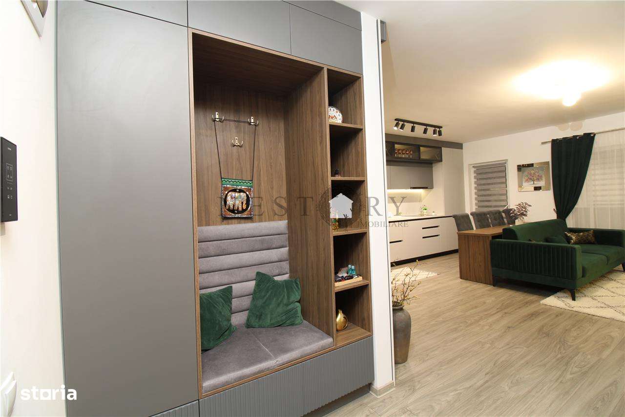 Apartament 2 camere, la cheie, terasa, Teilor, Floresti-12