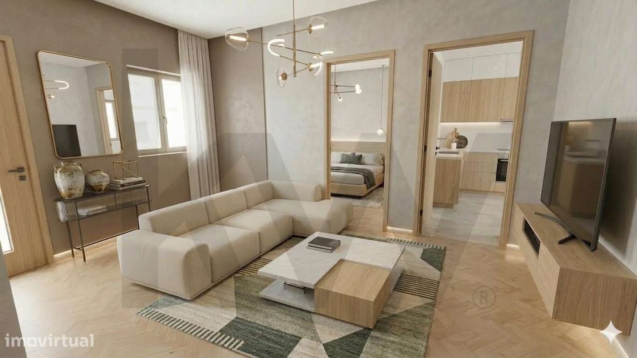 Andar Moradia T2, com espaço exterior, para reabilitar | Santa Joana – - Grande imagem: 4/18