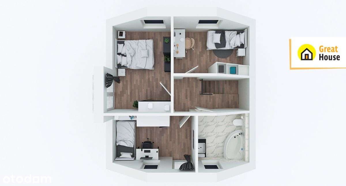 Dom wolnostojący 100m, Kranów – blisko Kielc - Pełny obrazek: 5/20