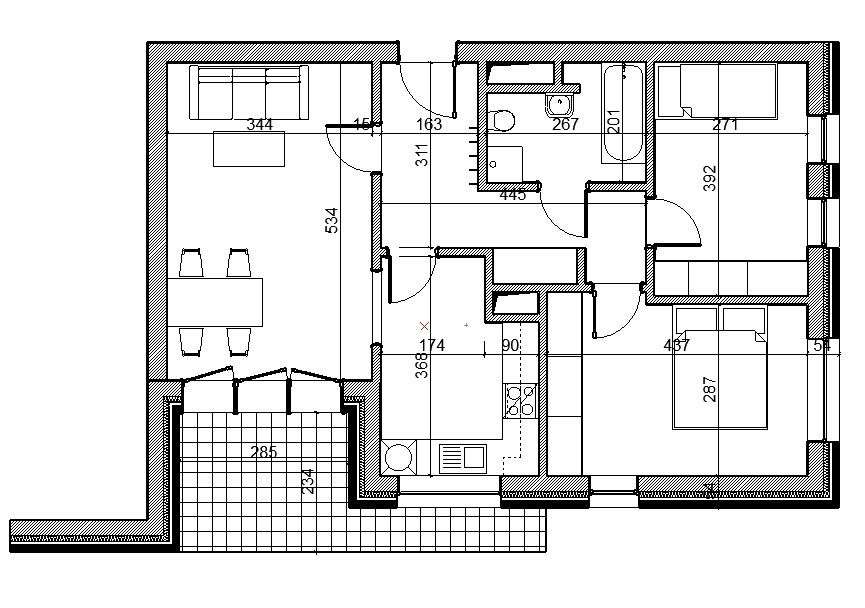 blisko metra 3-pokojowe mieszkanie z garażem-9