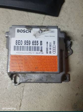 DESKA KONSOLA AIRBAG PASY SENSOR KOMPLET AUDI A4 B6 B7 - 3