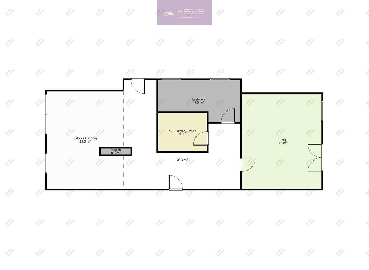 Unikalne mieszkanie z 2 balkonami - niski czynsz!-10