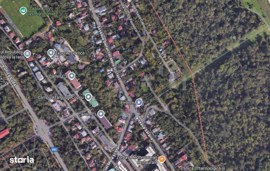 Copou  Teren 477mp cu casa batraneasca SC 120mp - Imagine principală: 4/5