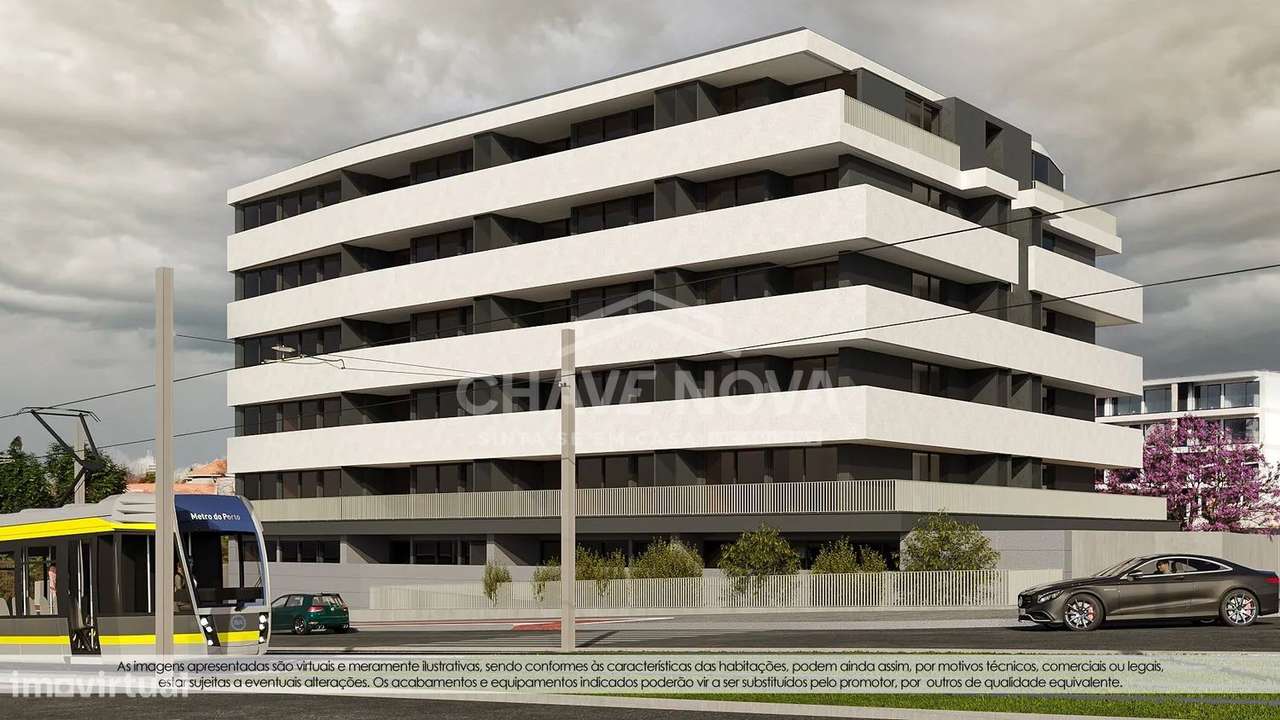 T2 Novo c/ Terraço e Lugar de Garagem em Santa Marinha (VL8) - Grande imagem: 4/28