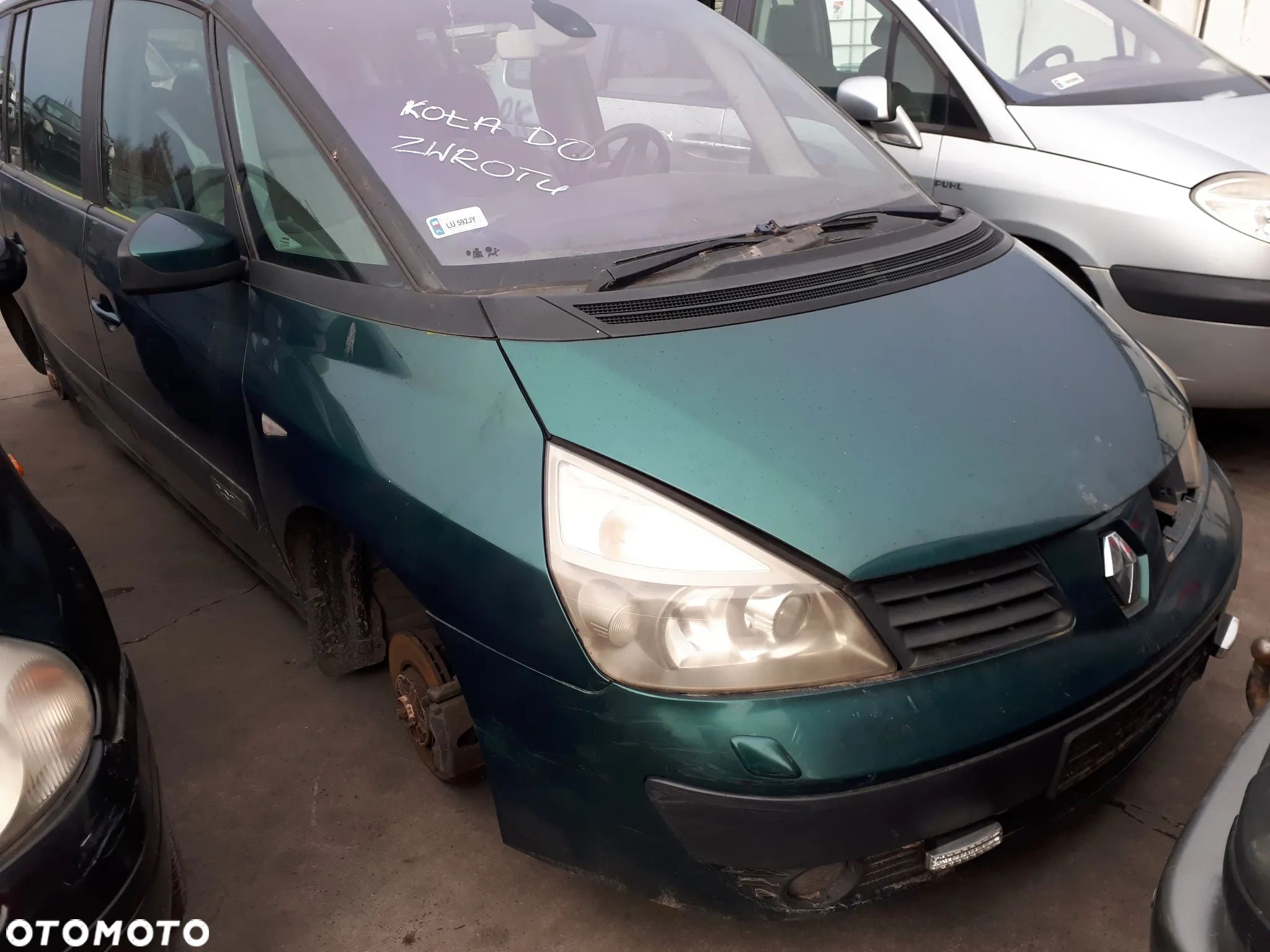 RENAULT ESPACE IV 02-06 BŁOTNIK PRZÓD PRAWY LEWY TED98 - 1