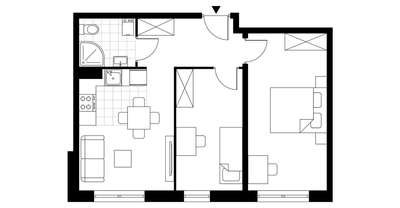 Zakątek Łokietka | mieszkanie 3-pok. | B9 - Pełny obrazek: 4/7