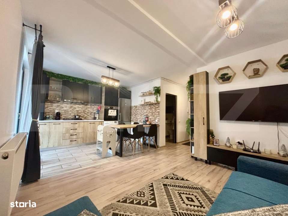 Apartament 2 camere, 42mp, parcare, pod, intermediar, zona Stejarului - Imagine principală: 5/11