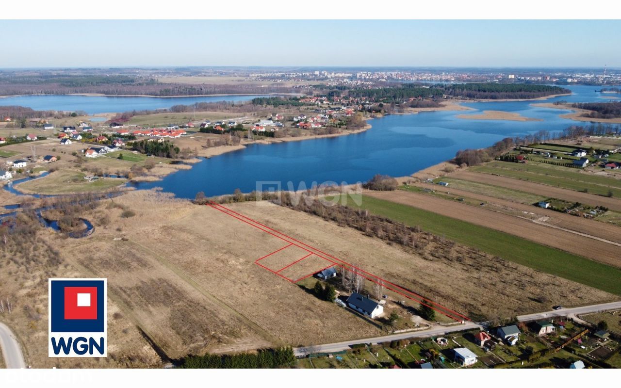 Działka nad jeziorem Ełckim, 1000 m2, pod zabudowę