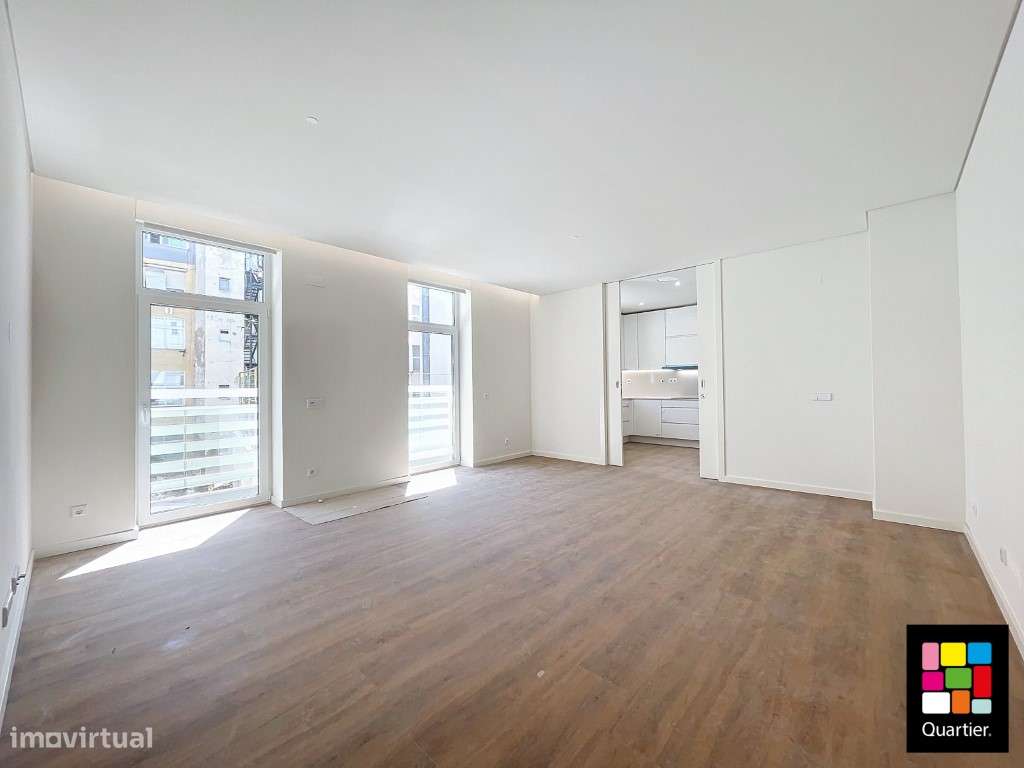 Apartamentos T2 novos a estrear próximo da Alameda D. Afonso Henriq... - Grande imagem: 2/17