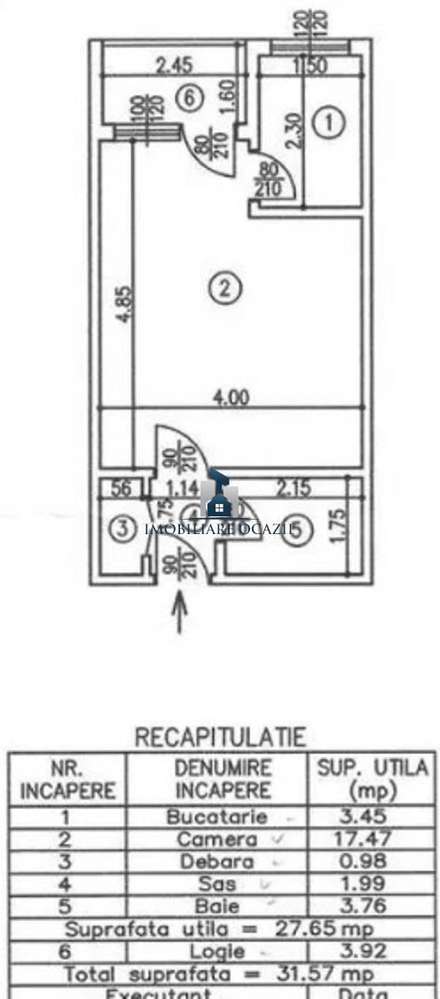 Garsoniera Semidecomandata Str. Turnu Magurele-3