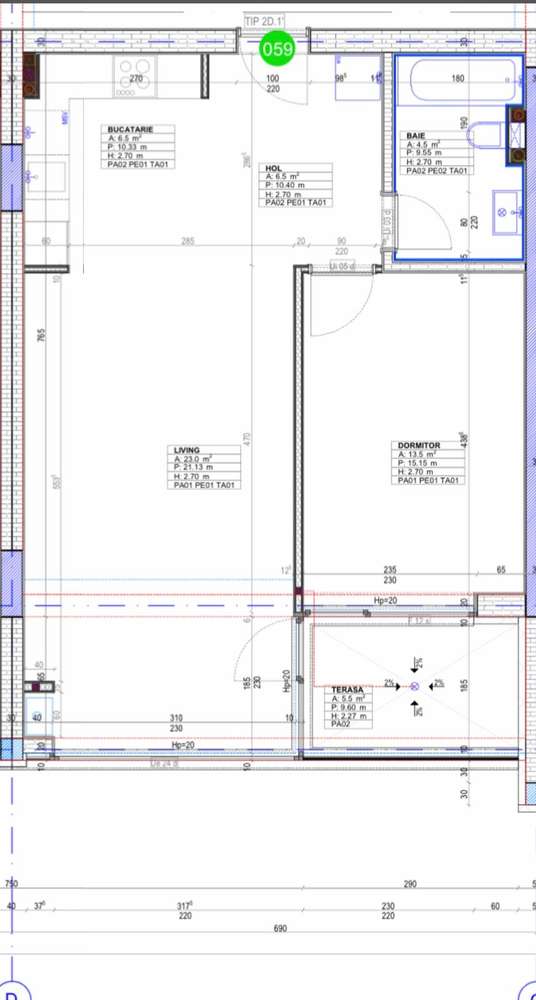 ATRIA URBAN RESORT | 2 camere mobilat utilat | parcare | COMISION 0-7