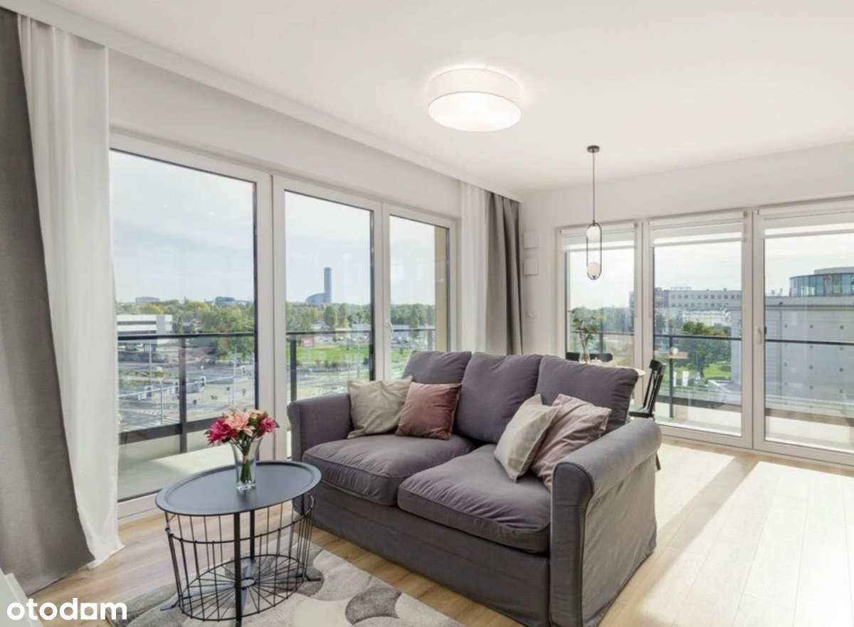 Apartament 2 pokoje wysoki standard Legnicka 33 klimatyzacja - Pełny obrazek: 2/6