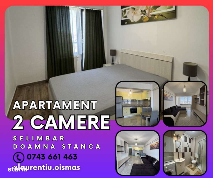 Apartament 2 Camere | Mobilat si Utilat | zona Doamna Stanca-0