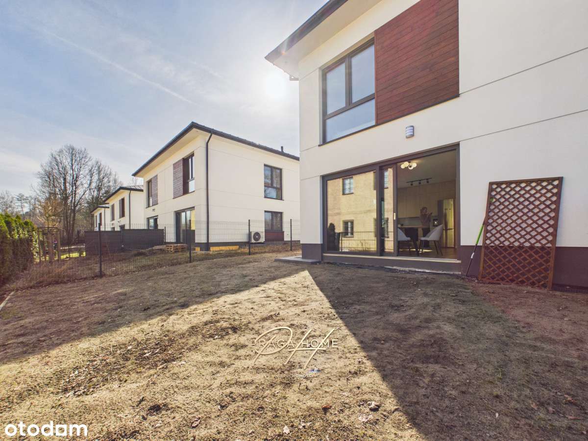 Nowoczesny segment bliźniaka | 100 m² | Wawer-1