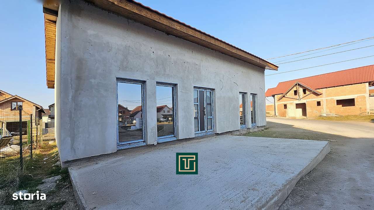 Casa nouă cu 3 camere cu posibilitate de extindere în Fântânele - Imagine principală: 2/12