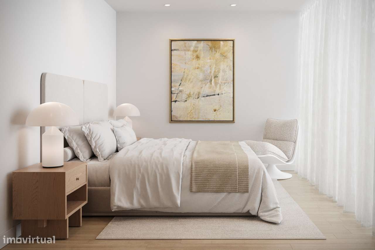 Apartamento T1 em construção, varanda e garagem - LIV 184 - Grande imagem: 3/11