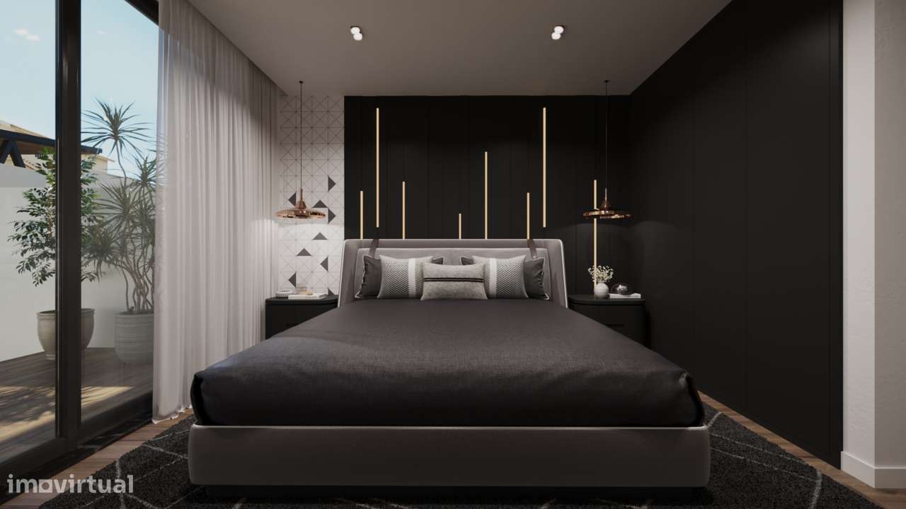 Moradia independente T4 – À praia da Madalena-10