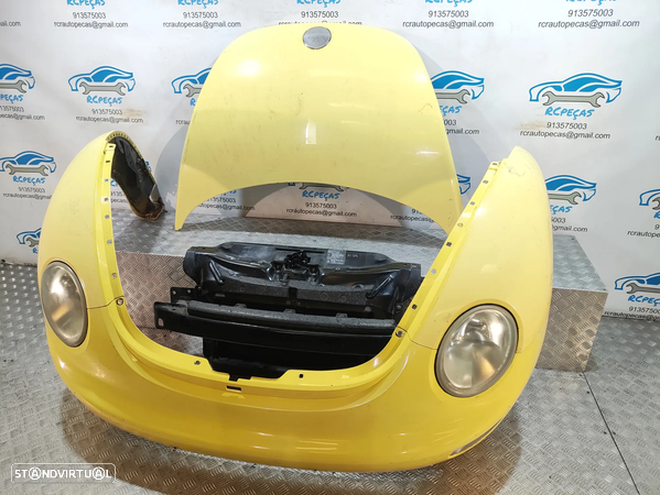 FRENTE COMPLETA VW VOLKSWAGEN NEW BEETLE 1 I MK1 9C1 1C1 CAPOT PARACHOQUES GUARDA-LAMAS OTICAS RADIADOR VENTILADOR FRENTE FIBRA REFORÇO - 8