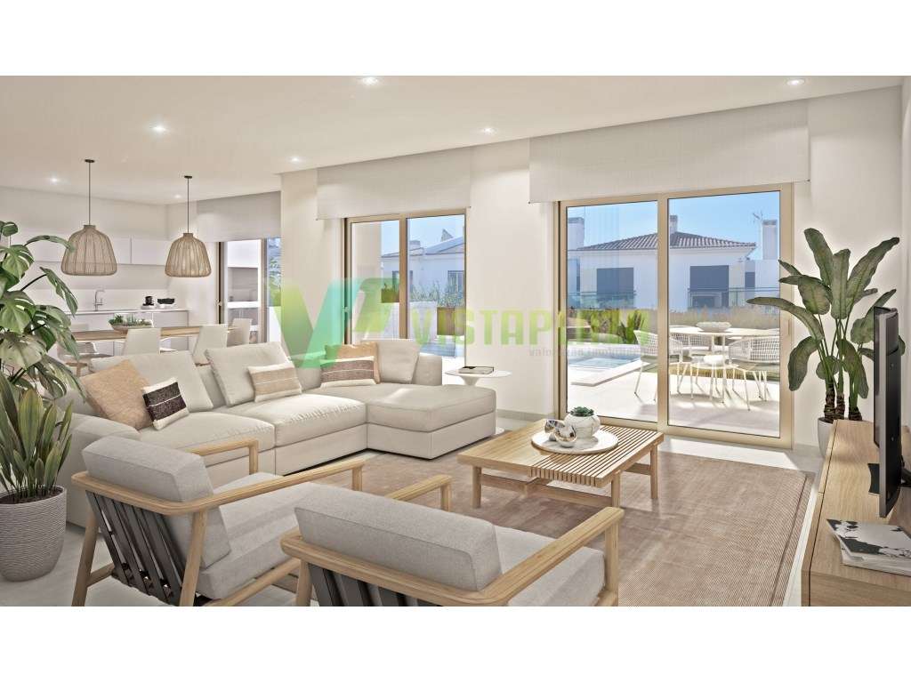 Moradia V3 Geminada, Zona Tranquila, Com Piscina, Portimão - Grande imagem: 3/22