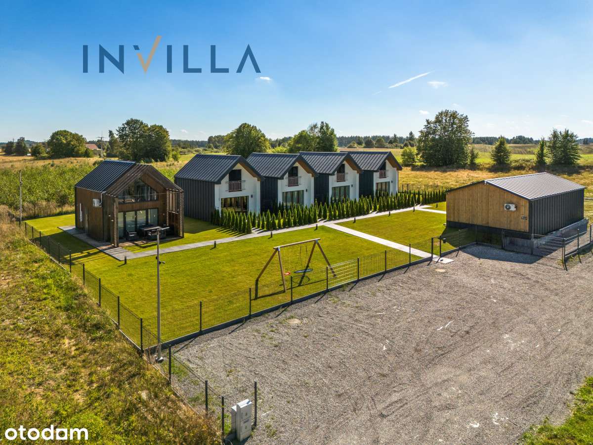 5 domków, prywatna plaża przy jeziorze, Kaszuby-1