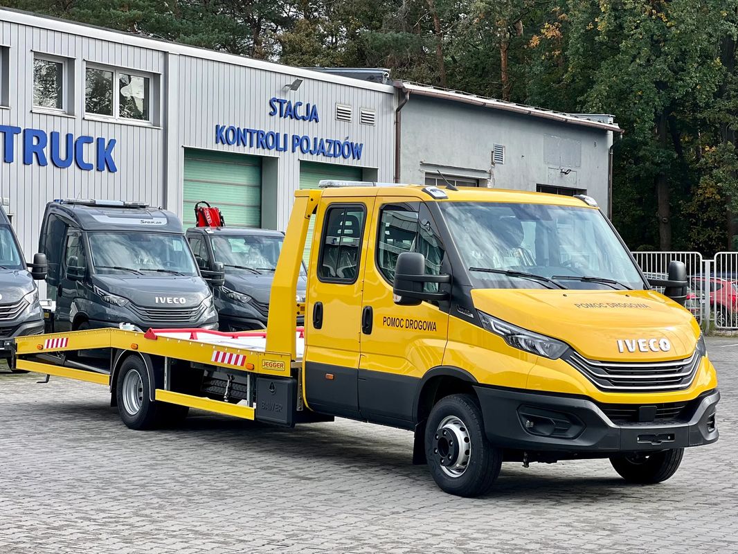 Iveco Daily Autolaweta brygadowa 7 os Jegger 5900 mm najazd NOWY