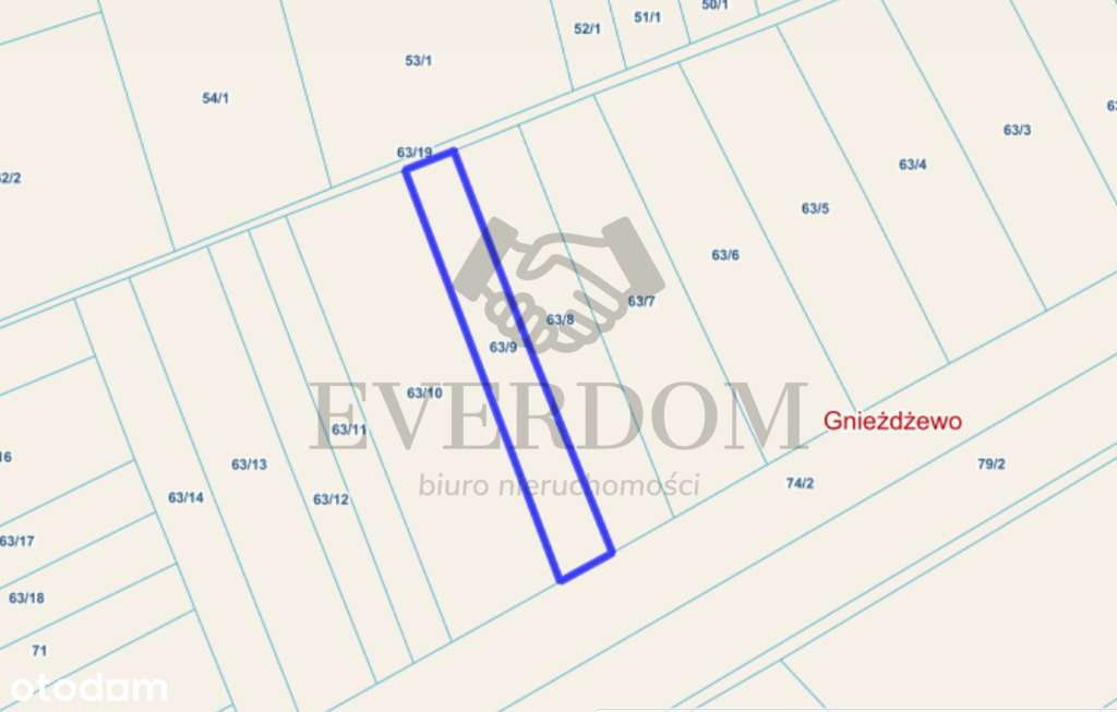 Działka rolna Gnieżdżewo 6000m2 - Pełny obrazek: 2/9