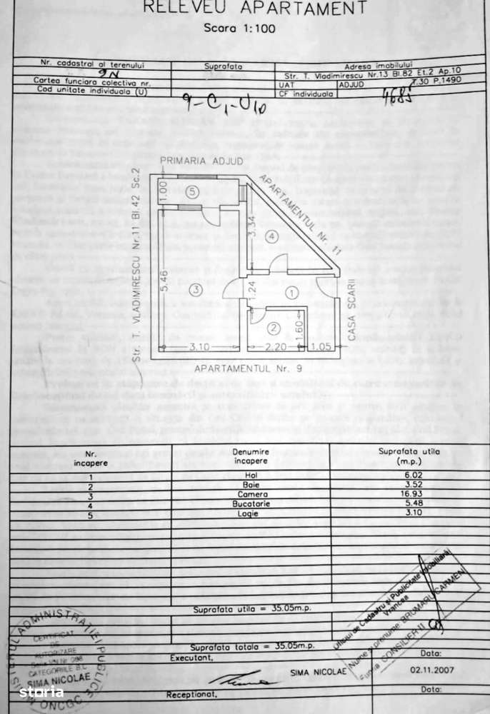 Apartament tip garsoniera zona Scoala generala 2 - Adjud-9